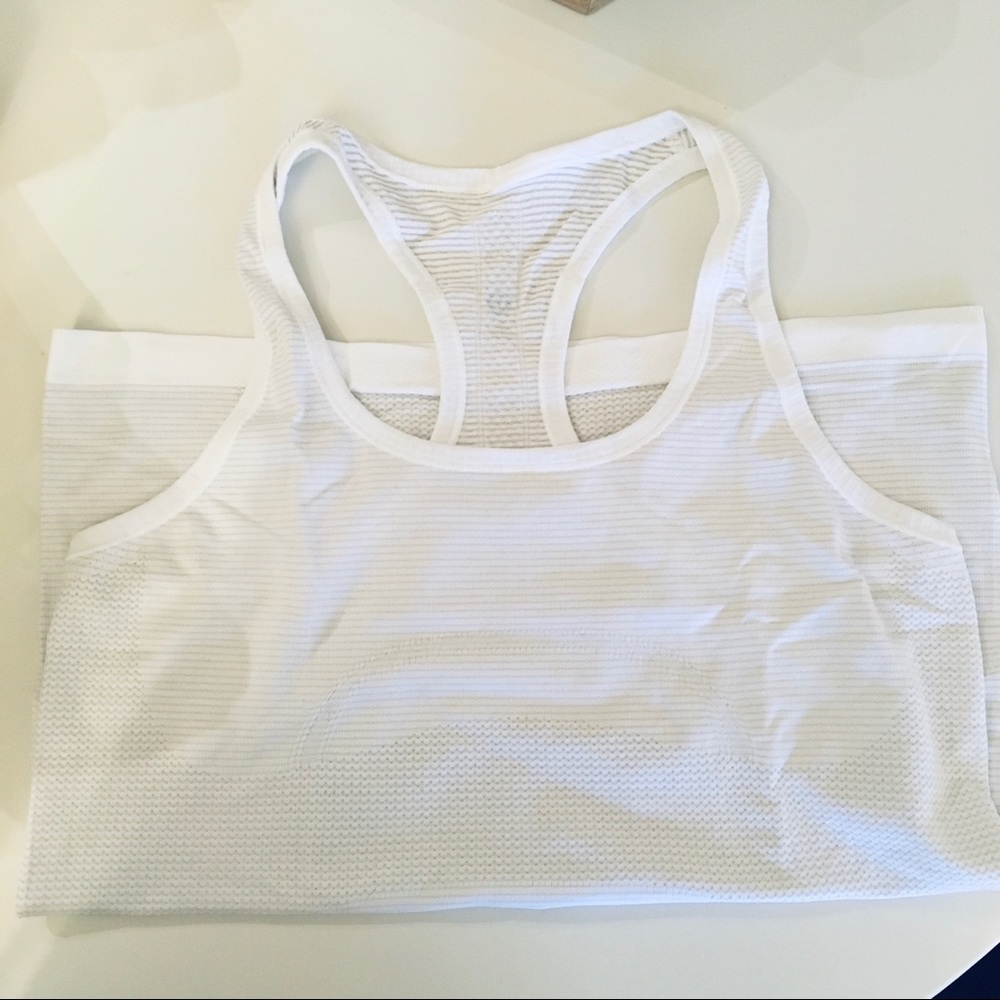 Lululemon Swiftly Tech Racerback in White